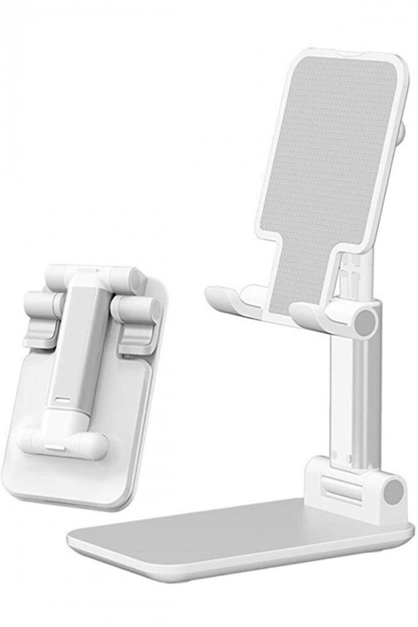 Masa Üstü Tablet Ve Telefon Tutucu Stand 2 Kademeli Uzunluk Ayarlı