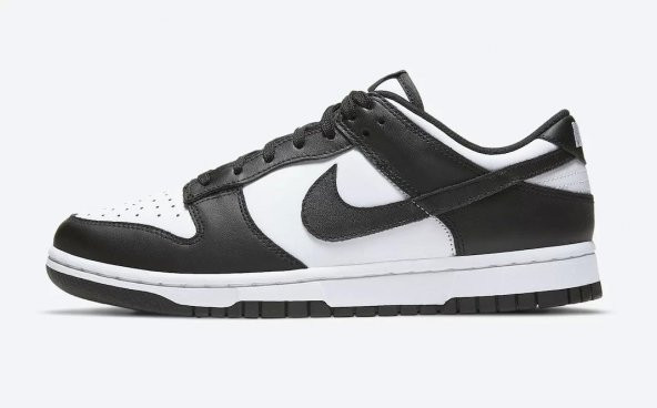 Nike Dunk Low Retro White Black Sneaker - 2