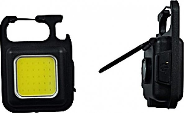 Her Kullanıma Uygun Mini LED Çalışma Işığı Koçanı Cep El Feneri Şarjlı Acil Durum Işığı 6W