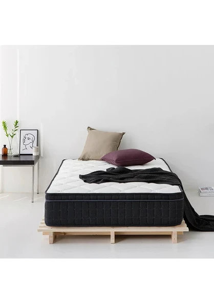 90X190 Avocado Majestic Kuştüyü Pedli Sert Ortopedik Yatak Tek Kişilik - 2