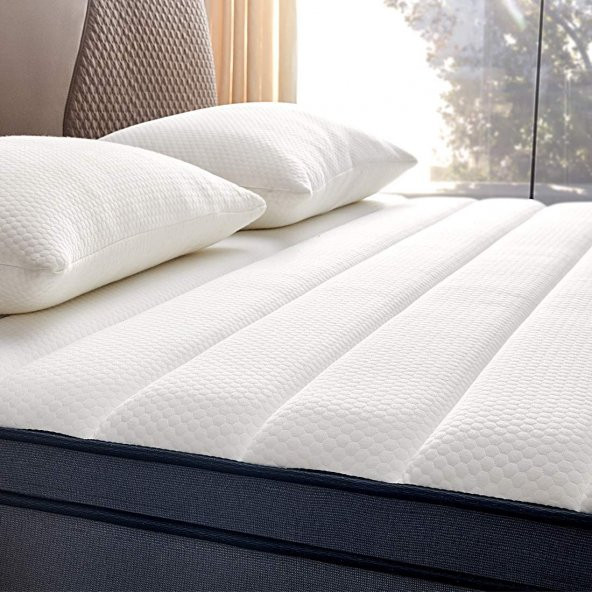 Avocado Grey Ortopedik Yatak Kuş Tüyü Pedli Ortopedik Ultra Yaylı Yatak Tek Kişilik Çift Kişilik Grey-100x200 - 3