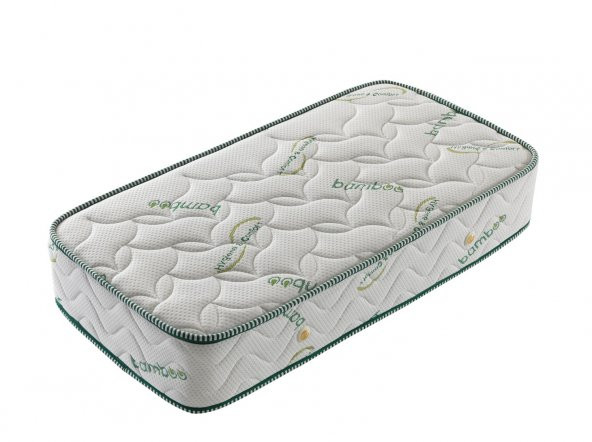 Heyner Yeni Nesil Bamboo Kumaş Ortopedik Yaylı Yatak Lüx Soft Ortopedik Yaylı Yatak 100x200 Cm Yaylı Yatak HBY1002001