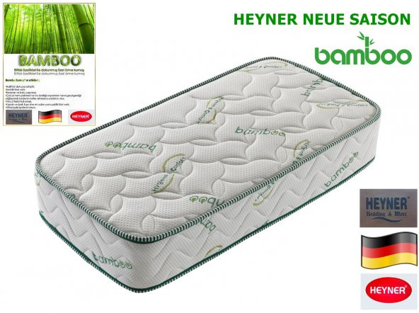 Heyner Yeni Nesil Bamboo Kumaş Ortopedik Yaylı Yatak Lüx Soft Ortopedik Yaylı Yatak 80x200 Cm Yaylı Yatak HBY8020012 - 2