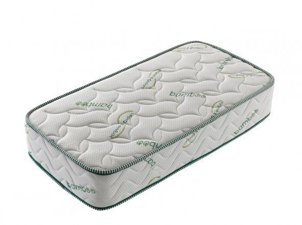 Heyner Green Sleep Bamboo Lüx Ortopedik Yaylı Yatak (YASTIK HEDİYELİ) HBY70X130 - Resim 2