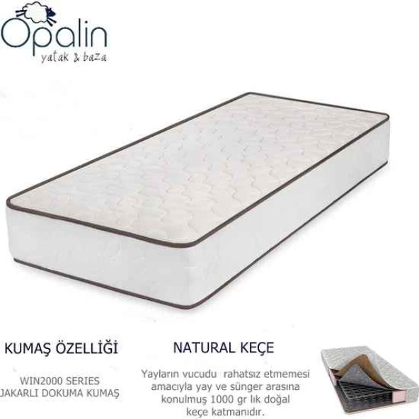 Opalin Vesta 60x130 Ortopedik Yaylı Yatak Ortopedik Lüx Jakarlı 60x130 Yaylı Yatak OV6013012