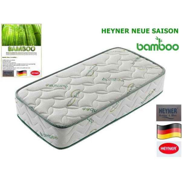 Heyner Bamboo Kumaş Ortopedik Yaylı Yatak Lüx Soft Ortopedik Yaylı Yatak 80x130 Cm Yaylı Yatak HB8013012