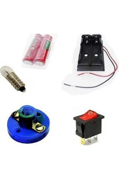 Elektrik Deney Seti Öğrenci Deney Seti Okul Seti 2 Li