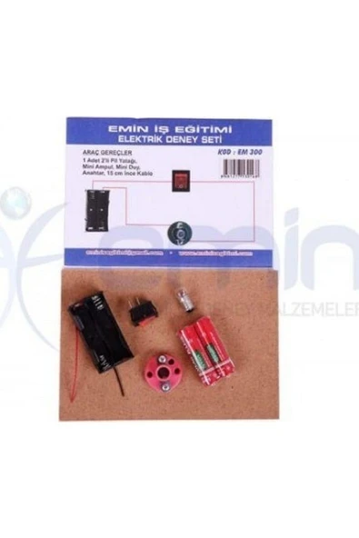 Elektrik Deney Seti Öğrenci Deney Seti Okul Seti 2 Li - 3