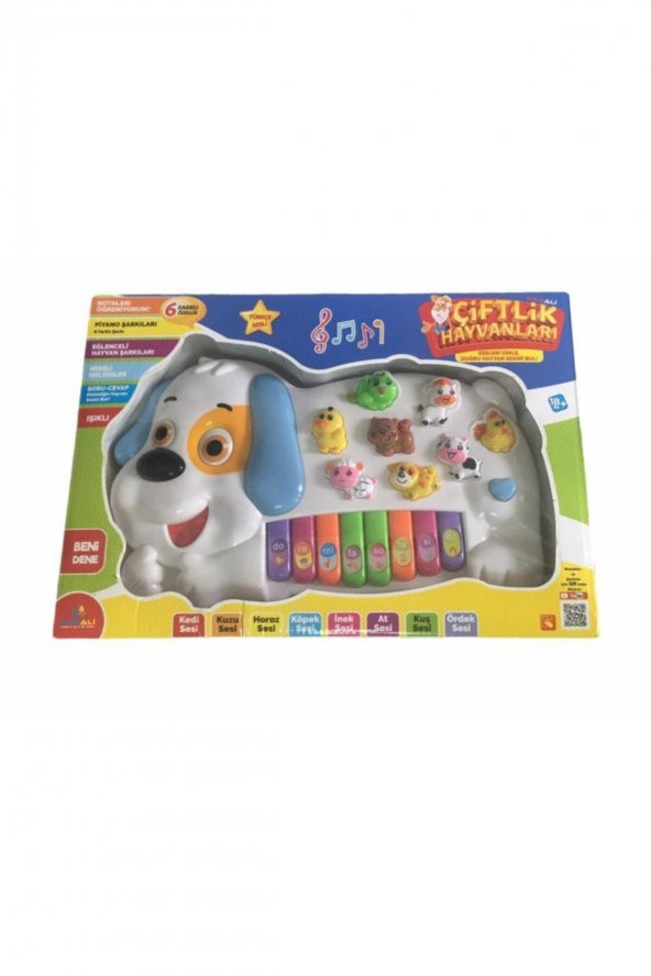 Kutulu Pilli Köpek Görünümlü Piyano