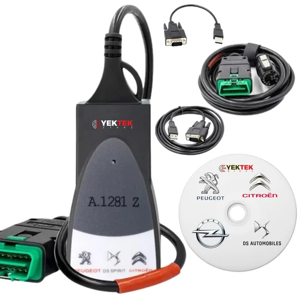 Peugeot Citroen Lexia 3 servis Arıza Tespit Cihazı + Ücretsiz Uzaktan Kurulum