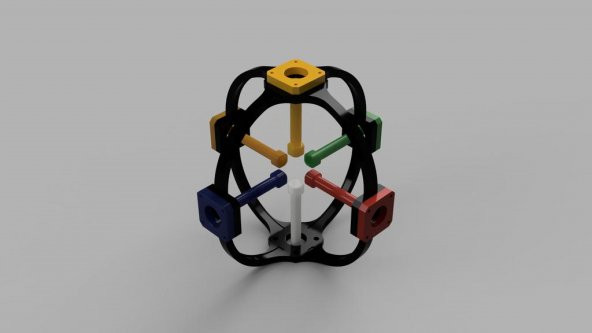 Rubik Küp Solver Plastik Aparat