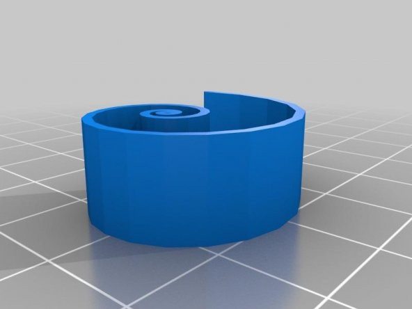 Özelleştirilebilir Logaritmik Spiral Plastik Aparat