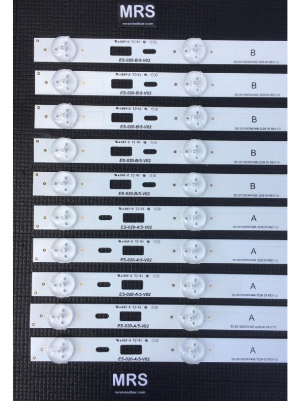 LG Innotek 40 inc NDSOEM SONY KDL-40R452 SIFIR LED BAR TAKIMI 10 ADET. - Resim 3