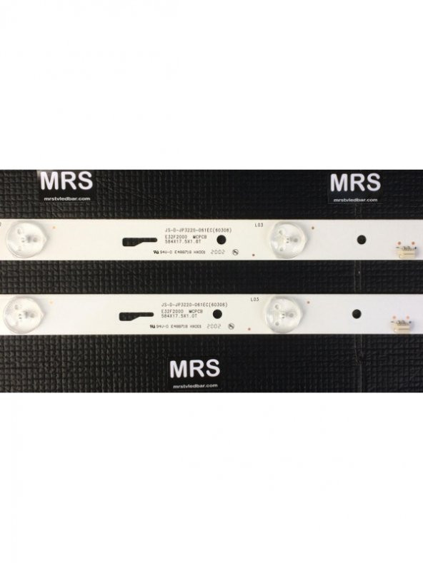 Yumatu JS-D-JP3220-061EC(60416) E32F2000 MCPCB 584.51*17.5*1.0 Tv Led Bar - Resim 2