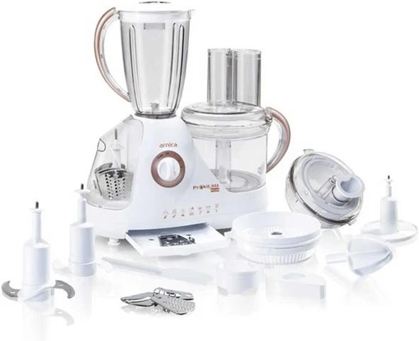 Arnica Prokit 444 Plus Kompakt Gh21021 Rose 800 W Mutfak Robotu ürün görseli 1
