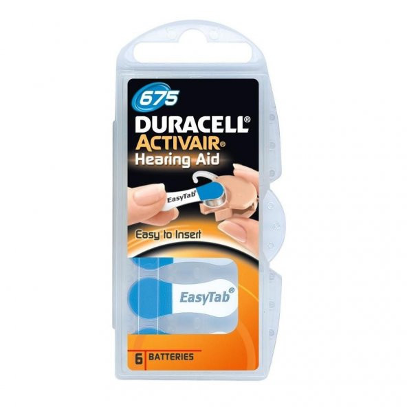 Duracell  No675 İşitme Cihazı Pili