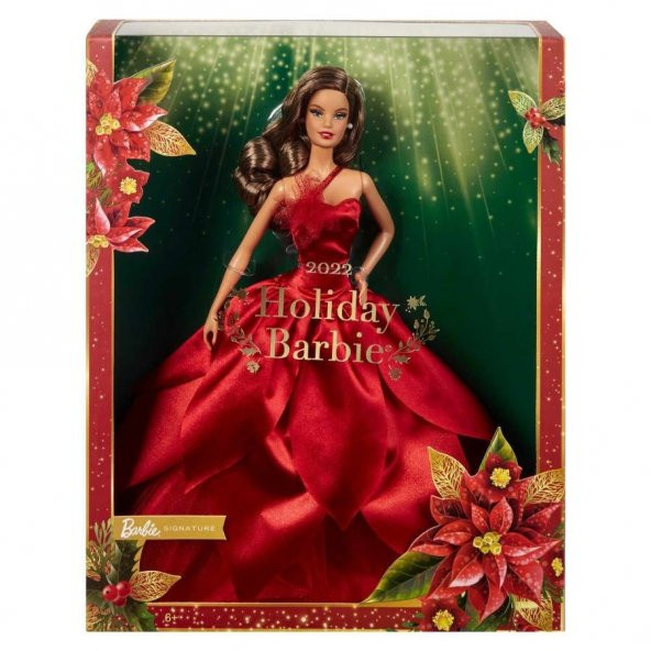 Barbie 2022 Mutlu Yıllar Bebeği Kumral