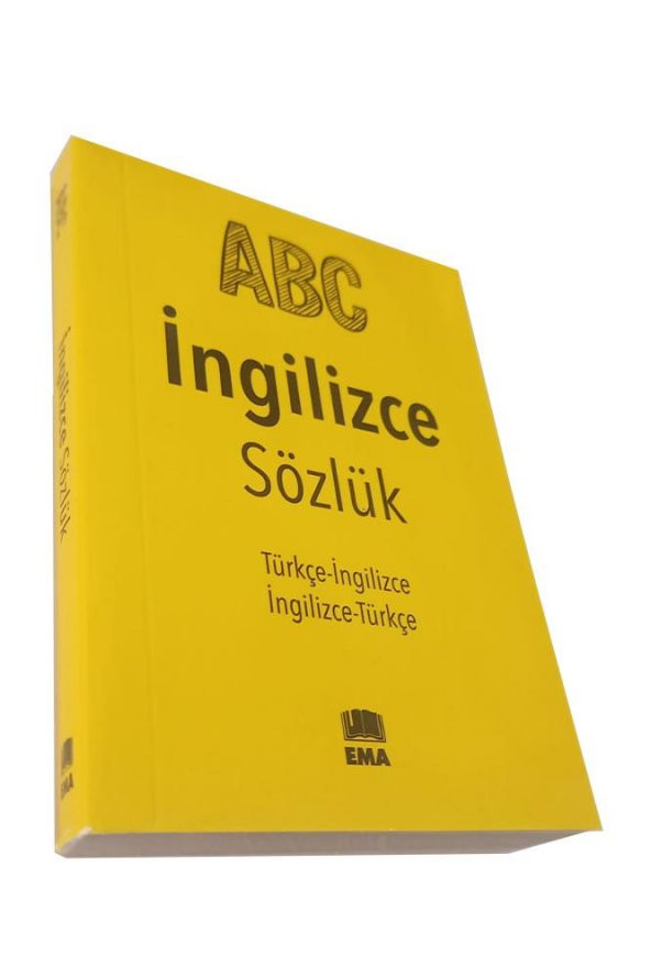 İngilizce Sözlük Karton Kapak 320 Sayfa 1 Adet Sözlük Türkçe İngilizce Sözlüğü İlk Okullar İçin Renkli Baskı