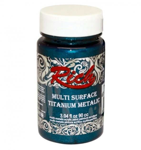 Rich Multi Surface Titanium 2570 Antik Turkuaz Metalik 90 cc ürün görseli