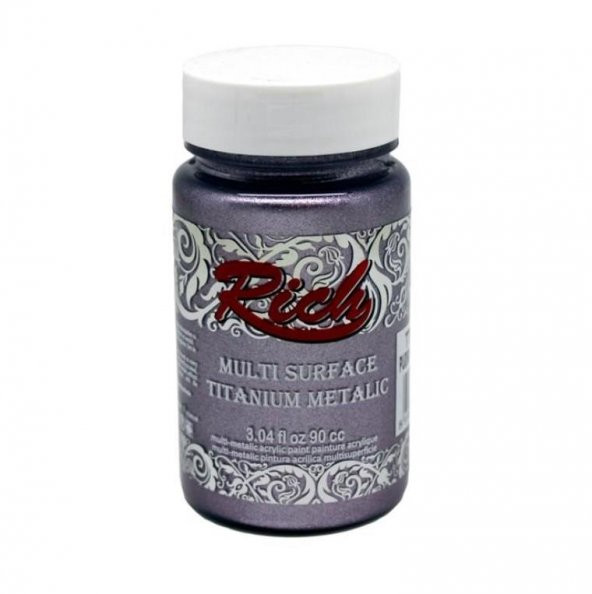 Rich Multi Surface Titanium 2576 Pudra Mor Metalik 90 cc ürün görseli