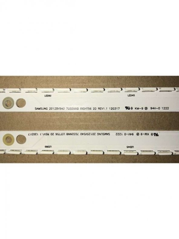 SAMSUNG UE40ES6340 LED BAR, 6 PİN, 2012SVS40 7032NNB RIGHT56, 2012SVS40 7032NNB LEFT56 - Resim 4