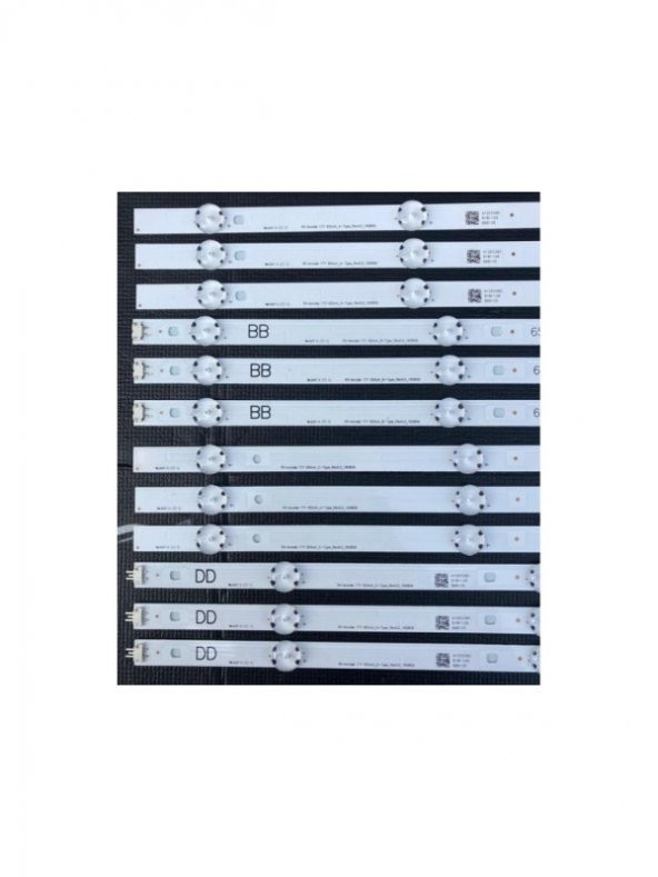 LG 65UJ630V LED BAR, LG innotek 17Y 65inch, LG 65UJ63_A_REV01, 65UJ63_B_REV01 - Resim 2