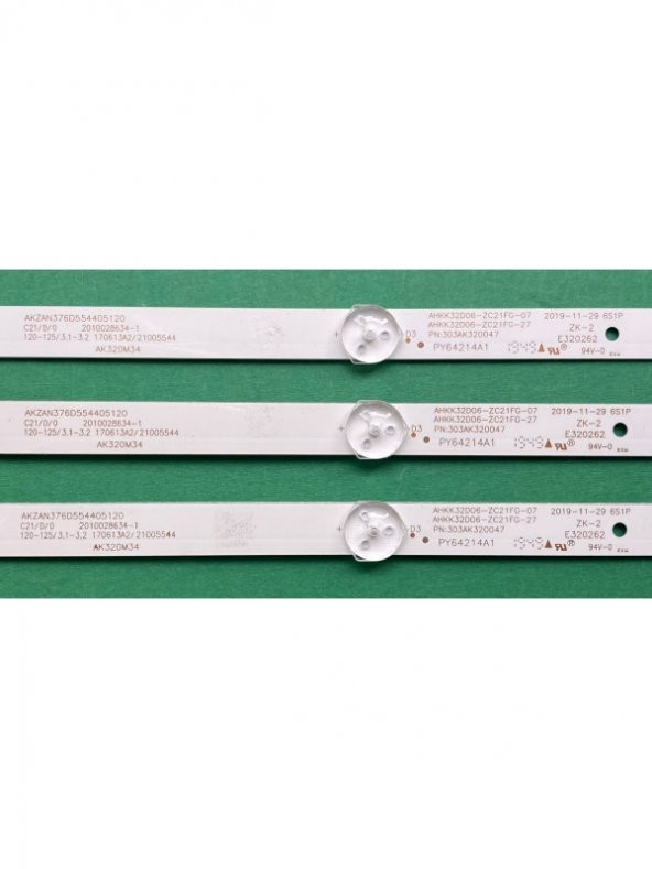 AHKK32D06-ZC21FG-27, AHKK32D06-ZC21FG-07 LED BAR BACKLIGHT 3ADET - Resim 3