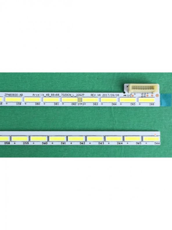 ARÇELİK A49L 9783 5S LED BAR, GRUNDIG 49 VLX 9600 SP, 49 HEAT SINK/ZPN 35500 - Resim 2