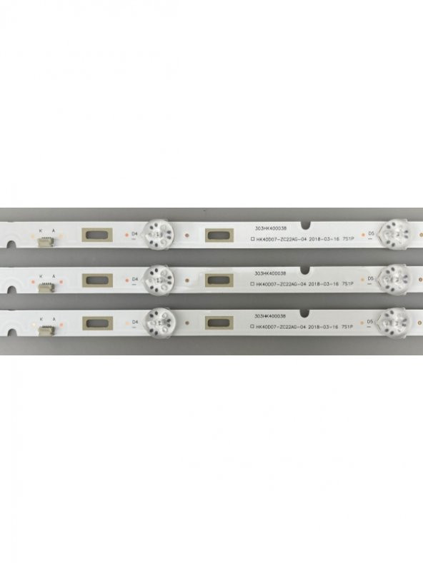 PROFILO 40PA310E LED BAR, HK40D07-ZC22AG-04 LED BAR, 7LEDLİ, PEAQ PTV 40F0-NTR LED BAR - Resim 2