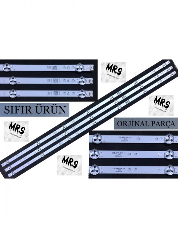 VESTEL 43F9500, 43F9510, 43F8500, 43F8600, 43F9600 LED BAR - 3