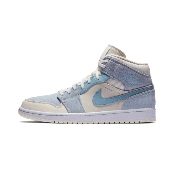 Air Jordan 1 Mid Mixed Textures Blue