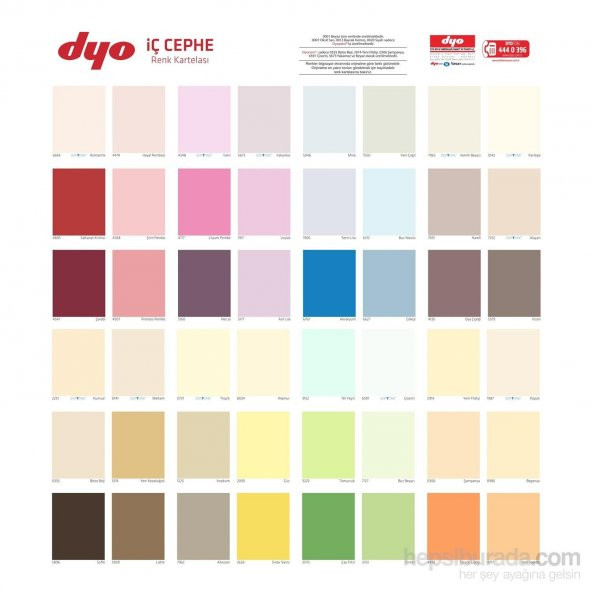 Dyo Dyoplast Plastik İç Cephe Boyası 2,5 Litre Siyah - 2