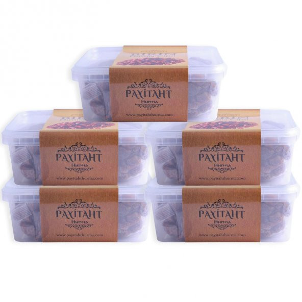 Birin Atıştırmalık Hurma Cipsi 500gr (Şekersiz) Payitaht Hurma 5’li Kampanyalı Paket