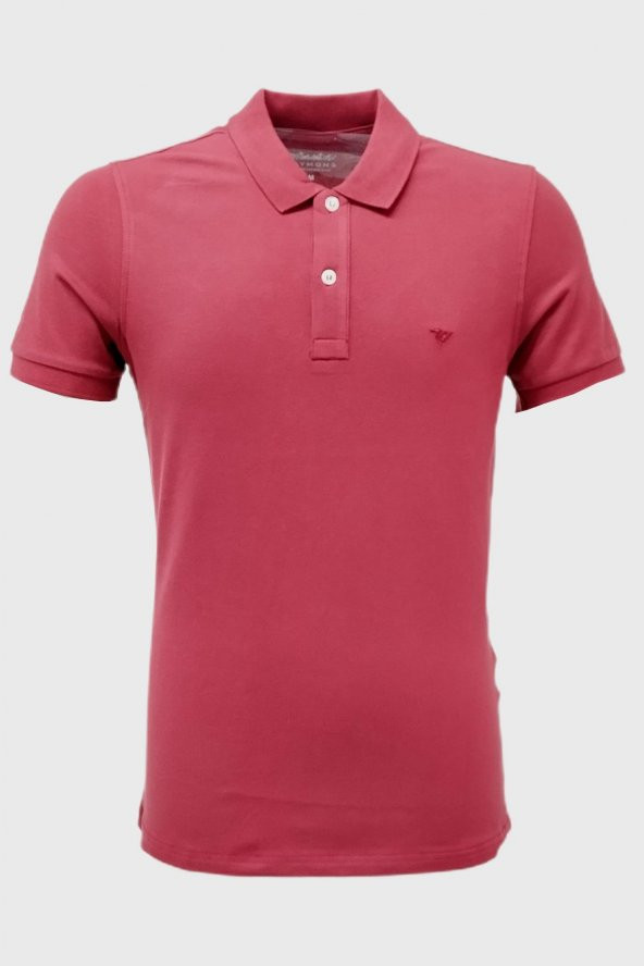 Erkek Polo Yaka %95 Pamuk %5 Elestan Lycra'lı Tişört Büyük ve Normal Beden - 2