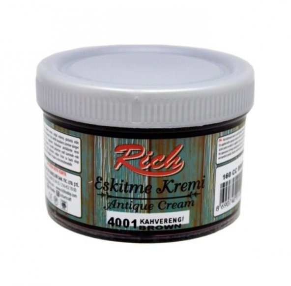 Rich Eskitme Kremi 4001 Kahverengi 150 cc Antique Cream