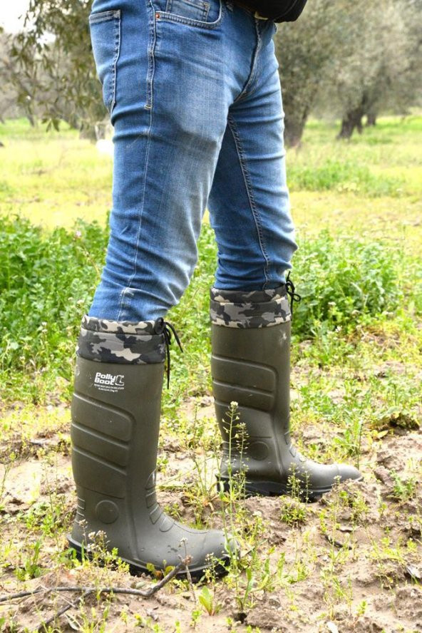 Pollyboot Vega 47 Numara Boğazlı Poliüratan Çizme - 4