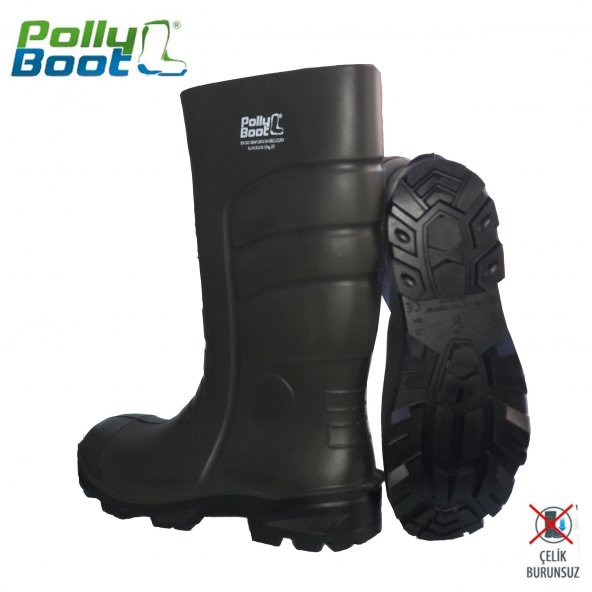 Pollyboot Vega 49 Numara Poliüratan Çizme - 2