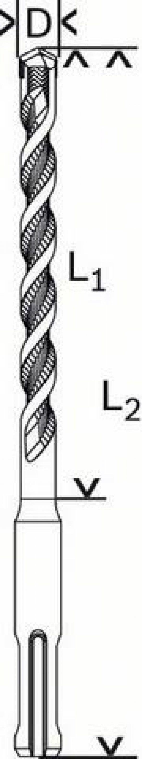 Bosch SDS PLUS-1 5X160 Matkap Ucu - Resim 3