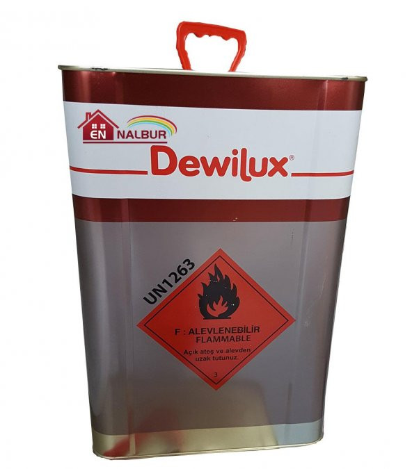 Dewilüx Selülozik Tiner 10 Kg (12 Litre) - 3