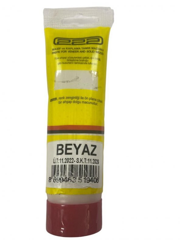 222 Beyaz Tamir Macunu 200 Gr