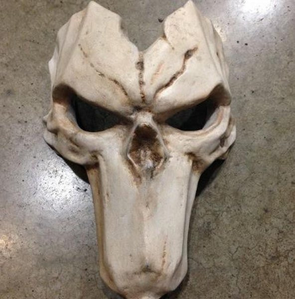 Ölüm - Maske (Tam Boy / Giyilebilir) Plastik Aparat - 1