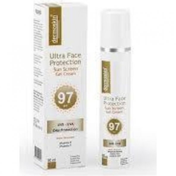 Dermoskin Ultra Face Protection Sun Screen Gel Cream SPF97 50 ml