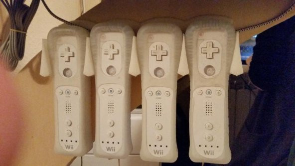 Wiimote Tutucu X2 Veya X4 Wii Tutucu Mote Plastik Aparat