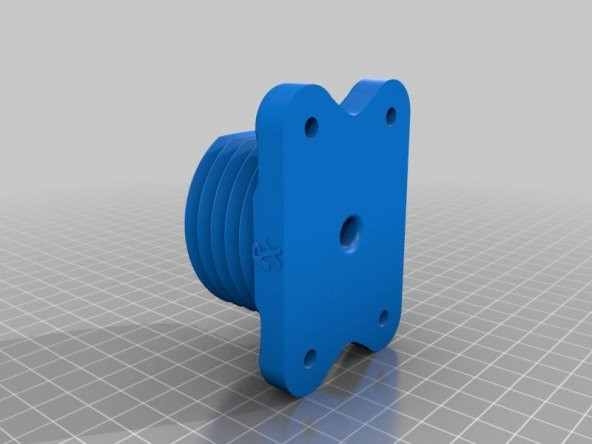 Ramjetx Thrustmaster T300 T500 Tx Tspc 70Mm Hub Adaptörü (90 Derece Döndürülür - F1 Rims İçin 4 Vidalı Seçenek) Plastik Aparat - 2