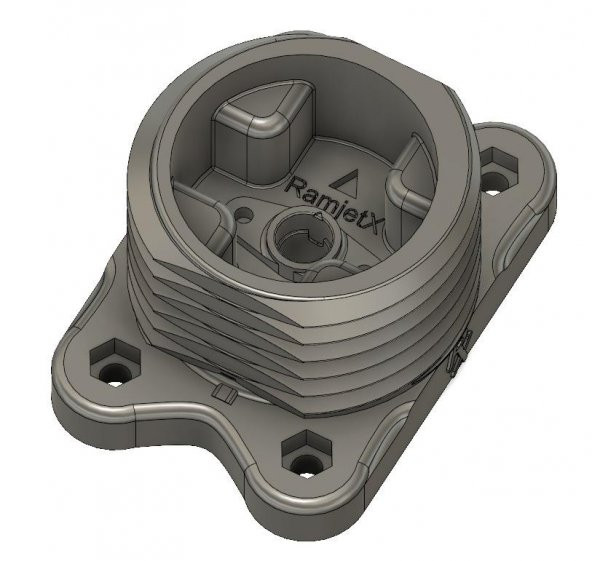 Ramjetx Thrustmaster T300 T500 Tx Tspc 70Mm Hub Adaptörü (90 Derece Döndürülür - F1 Rims İçin 4 Vidalı Seçenek) Plastik Aparat - 4