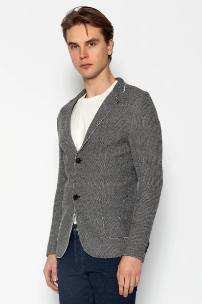 CEKMON Erkek Triko Spor Ceket - 4