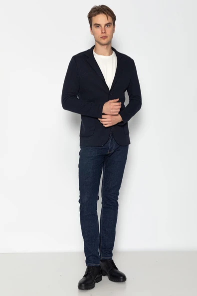 CEKMON Erkek Triko Spor Ceket - 12