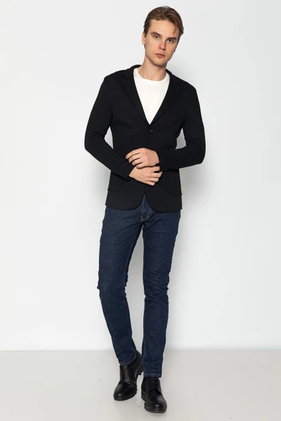 CEKMON Erkek Triko Spor Ceket - 7