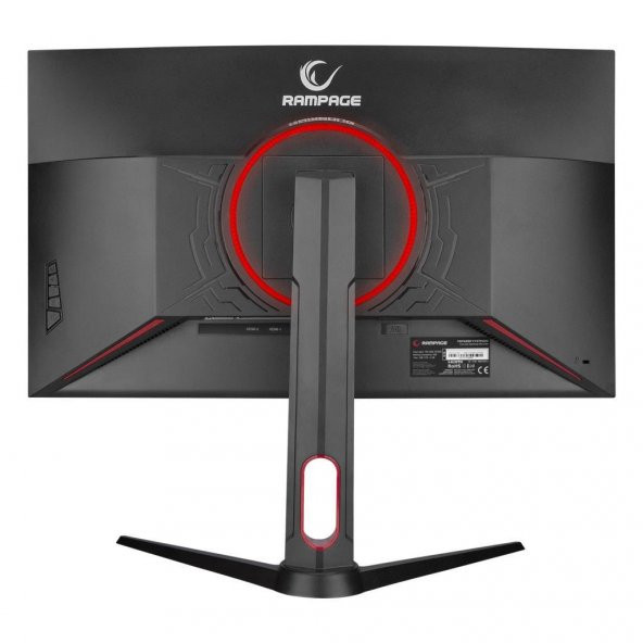 Rampage VOYAGER VY27R165C 27" 1 ms Full HD FreeSync Curved Pivot Oyuncu Monitörü - 3