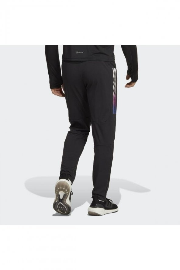 Adidas Erkek Eşofman Alt Run Icons Pant HN8027 - 2